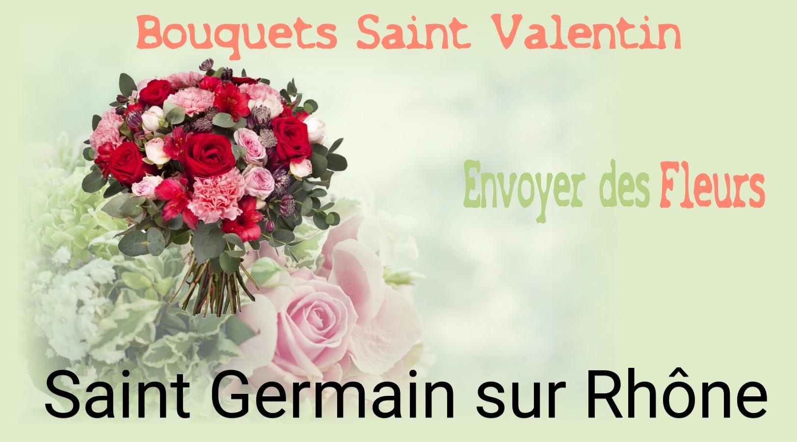 Roses de Saint-Valentin livrées à Saint-Germain-sur-Rhône